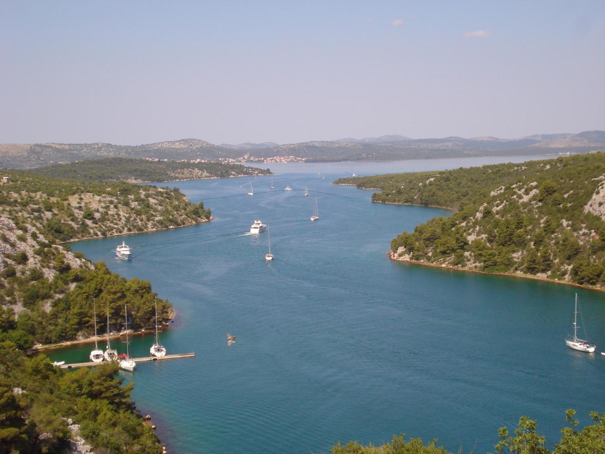 Holiday Home Paradise Beach Sibenik Bagian luar foto