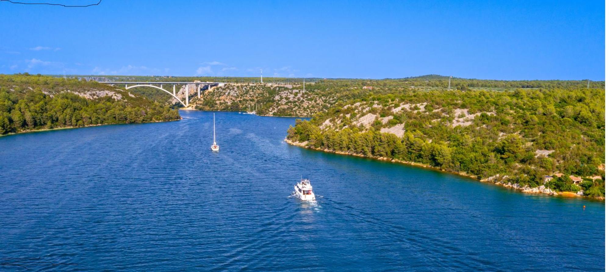 Holiday Home Paradise Beach Sibenik Bagian luar foto