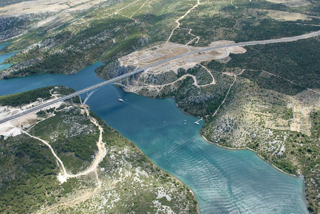 Holiday Home Paradise Beach Sibenik Bagian luar foto