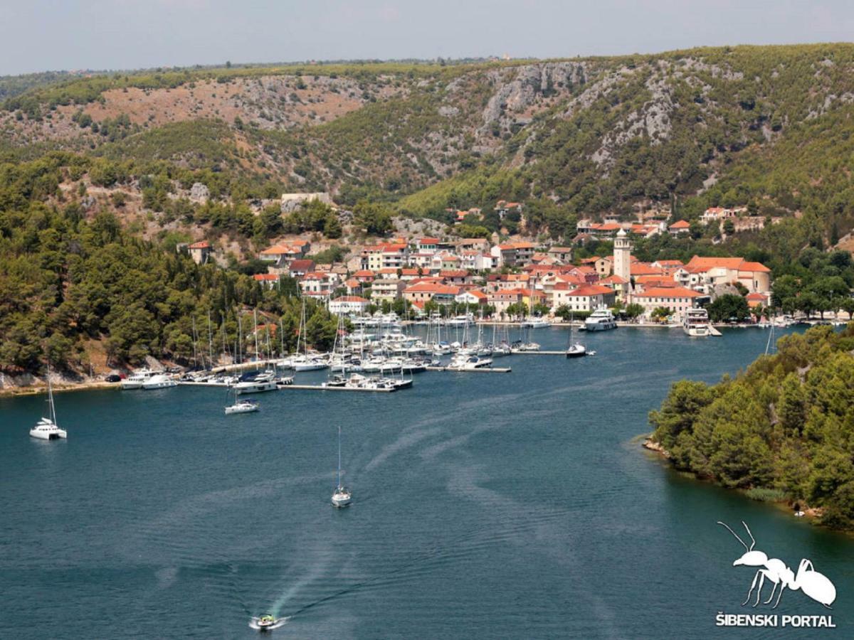 Holiday Home Paradise Beach Sibenik Bagian luar foto